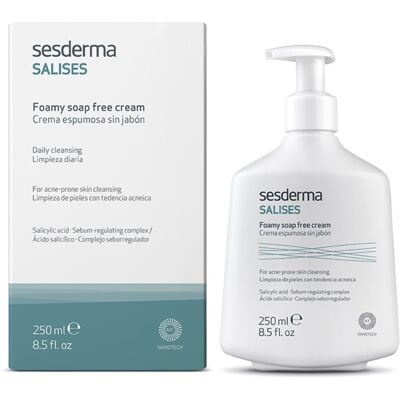 SESDERMA SALISES Penivý krém bez mydla 250 ml SESDERMA SALISES Penivý krém bez mydla 250 ml