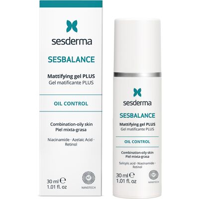 SESDERMA SESBALANCE Intenzívny matujúci Gél Plus 30 ml SESDERMA SESBALANCE Intenzívny matujúci Gél Plus 30 ml