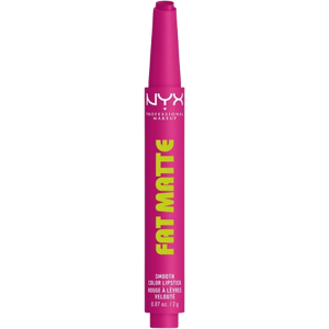 NYX PROFESSIONAL MAKEUP Fat Matte Smooth Click Lipstick Fluffy Fuchsia 8 ml NYX PROFESSIONAL MAKEUP Fat Matte Smooth Click Lipstick Fluffy Fuchsia 8 ml