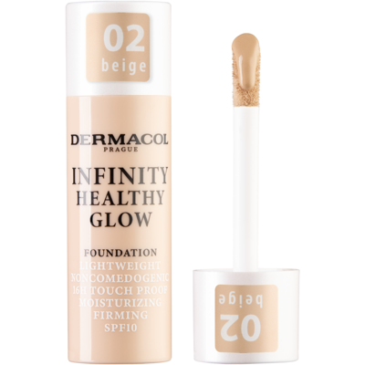 DERMACOL Infinity ľahký rozjasňujúci make-up č.02 BEIGE 20 g DERMACOL Infinity ľahký rozjasňujúci make-up č.02 BEIGE 20 g