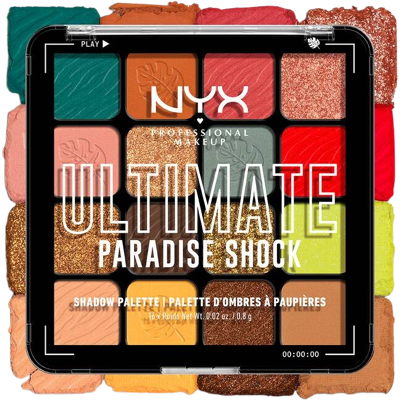 NYX PROFESSIONAL MAKEUP Shadow Palette Paradise Shock paletka očných tieňov NYX PROFESSIONAL MAKEUP Shadow Palette Paradise Shock paletka očných tieňov