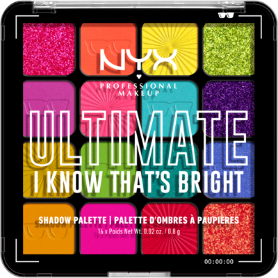 NYX PROFESSIONAL MAKEUP Ultimate Shadow Palette I Know That's Bright paletka očných tieňov NYX PROFESSIONAL MAKEUP Ultimate Shadow Palette I Know That's Bright paletka očných tieňov