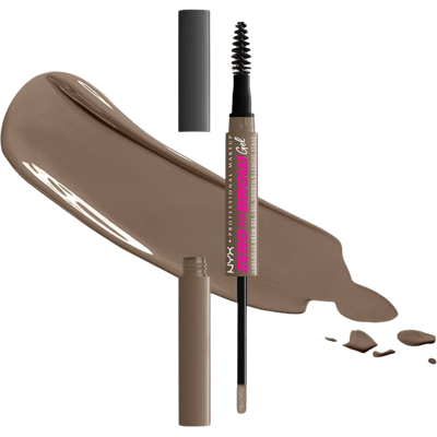 NYX PROFESSIONAL MAKEUP Zero To Brow Gel 06 Chocolate gél na obočie 2 ml NYX PROFESSIONAL MAKEUP Zero To Brow Gel 06 Chocolate gél na obočie 2 ml