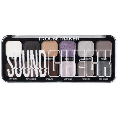 TROUBLE MAKER Trouble Shadow Palette Soundcheck 18 g TROUBLE MAKER Trouble Shadow Palette Soundcheck 18 g