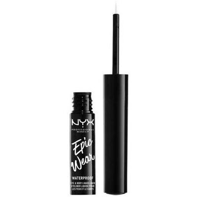 NYX PROFESSIONAL MAKEUP Epic Wear Semi-permanent Liquid Liner dlhotrvajúca linka na oči - odtieň White 3.5 ml NYX PROFESSIONAL MAKEUP Epic Wear Semi-permanent Liquid Liner dlhotrvajúca linka na oči - odtieň White 3.5 ml
