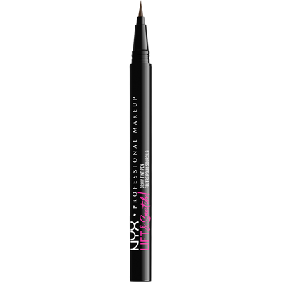 NYX PROFESSIONAL MAKEUP Lift N Snatch Brow Tint Pen Fixka na obočie - 06 Ash Brown 1 ml NYX PROFESSIONAL MAKEUP Lift N Snatch Brow Tint Pen Fixka na obočie - 06 Ash Brown 1 ml