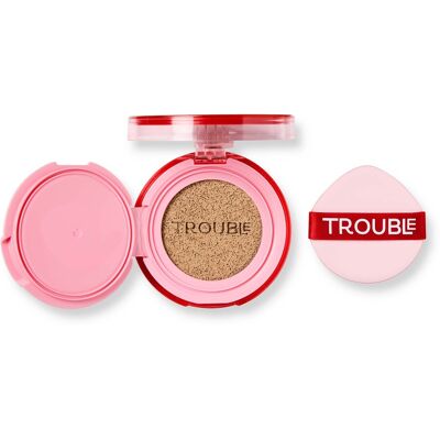TROUBLE MAKER Button Pusher Air Cushion Foundation Fairy Dust 12 g TROUBLE MAKER Button Pusher Air Cushion Foundation Fairy Dust 12 g