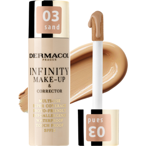 DERMACOL Infinity make-up a korektor 03 Sand 20 g DERMACOL Infinity make-up a korektor 03 Sand 20 g