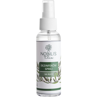 NOBILIS TILIA Dezinfekčný sprej na ruky 100 ml NOBILIS TILIA Dezinfekčný sprej na ruky 100 ml