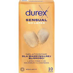 DUREX Sensual No Latex 10 ks DUREX Sensual No Latex 10 ks