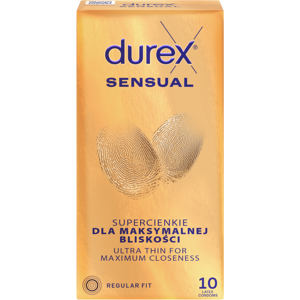 DUREX Sensual 10 ks DUREX Sensual 10 ks