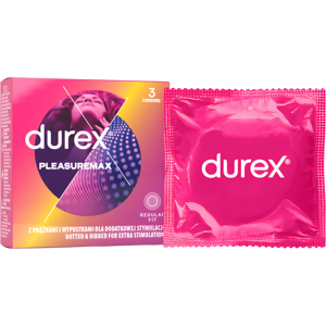 DUREX Pleasuremax Kondómy 3 ks DUREX Pleasuremax Kondómy 3 ks