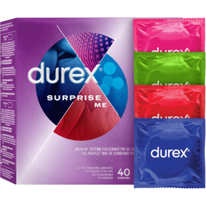 DUREX Surprise Me kondomy 40 ks DUREX Surprise Me kondomy 40 ks