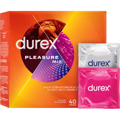 DUREX SEX Pleasure 40 ks DUREX SEX Pleasure 40 ks