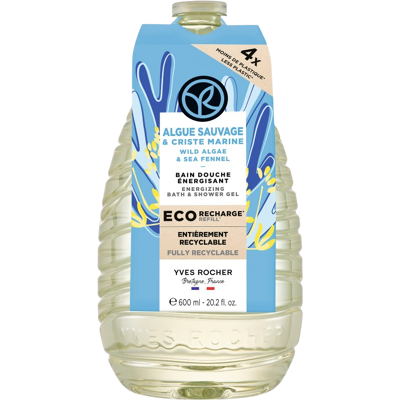 YVES ROCHER Sprchový gél Morská riasa & motar prímorský 600 ml YVES ROCHER Sprchový gél Morská riasa & motar prímorský 600 ml
