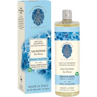LA FLORENTINA Shower Shampoo Salsedine 500 ml LA FLORENTINA Shower Shampoo Salsedine 500 ml