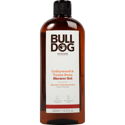 BULLDOG cedarwood & tonka bean shower gel 500 ml BULLDOG cedarwood & tonka bean shower gel 500 ml