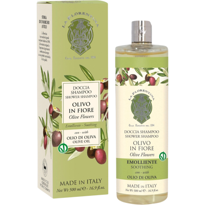 LA FLORENTINA Shower Shampoo Olivo in Fiore 500 ml LA FLORENTINA Shower Shampoo Olivo in Fiore 500 ml