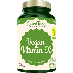 GREENFOOD NUTRITION Vegan Vitamin D3 90 kapsúl GREENFOOD NUTRITION Vegan Vitamin D3 90 kapsúl