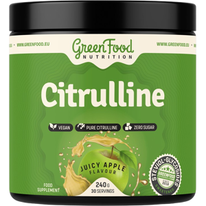 GREENFOOD NUTRITION Citrulline šťavnaté jablko 240 g GREENFOOD NUTRITION Citrulline šťavnaté jablko 240 g