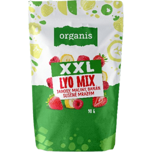 ORGANIS LYO MIX - jahoda, malina, banán XXL 90 g ORGANIS LYO MIX - jahoda, malina, banán XXL 90 g