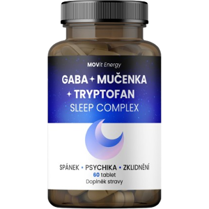 MOVIT ENERGY Sleep Complex GABA + Tryptofán + Mučenka 60 tablet MOVIT ENERGY Sleep Complex GABA + Tryptofán + Mučenka 60 tablet