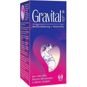 VITAHARMONY Gravital pre tehotné a dojčiace ženy 60 tabliet VITAHARMONY Gravital pre tehotné a dojčiace ženy 60 tabliet
