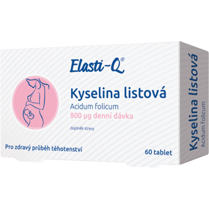 ELASTI-Q Kyselina listová 800 μg, 60 tablet ELASTI-Q Kyselina listová 800 μg, 60 tablet