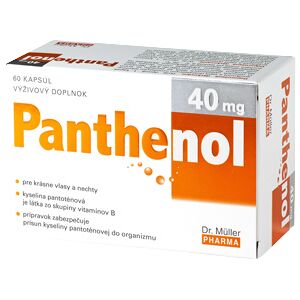 DR.MULLER Panthenol 40 mg 60 kapsúl DR.MULLER Panthenol 40 mg 60 kapsúl