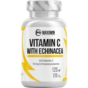 MAXXWIN Vitamín C 500 mg + Echinacea 120 kapsúl MAXXWIN Vitamín C 500 mg + Echinacea 120 kapsúl