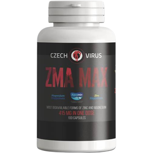 CZECH VIRUS ZMA Max 100 kapsúl CZECH VIRUS ZMA Max 100 kapsúl