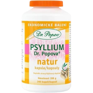 DR.POPOV Psyllium 240 kapsúl DR.POPOV Psyllium 240 kapsúl