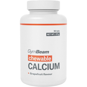 GYMBEAM Chewable, Vápnik, tablety na cucanie grep 90 tabliet GYMBEAM Chewable, Vápnik, tablety na cucanie grep 90 tabliet