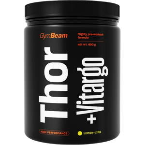 GYMBEAM Thor Fuel + Vitargo lemon lime 600 g GYMBEAM Thor Fuel + Vitargo lemon lime 600 g