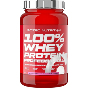 SCITEC NUTRITION 100% Whey Protein Professional jahoda/biela čokoláda 920 g SCITEC NUTRITION 100% Whey Protein Professional jahoda/biela čokoláda 920 g