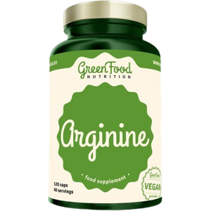 GREENFOOD NUTRITION Arginín 120 kapsúl GREENFOOD NUTRITION Arginín 120 kapsúl