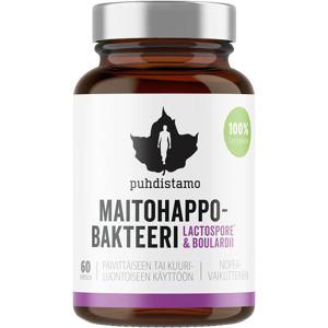 PUHDISTAMO Lactic Acid Bacteria Boulardii 60 kapsúl PUHDISTAMO Lactic Acid Bacteria Boulardii 60 kapsúl