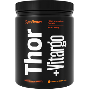 GYMBEAM Thor Fuel + Vitargo mango a maracuja 600 g GYMBEAM Thor Fuel + Vitargo mango a maracuja 600 g