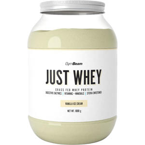 GYMBEAM Just Whey vanilla ice cream 1000 g GYMBEAM Just Whey vanilla ice cream 1000 g