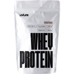 LIVLIFE WHEY proteín čokoláda 500 g LIVLIFE WHEY proteín čokoláda 500 g