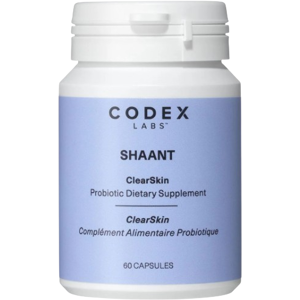 CODEX LABS SHAANT ClearSkin Probiotic Supplement 2.0, 60 kapslí CODEX LABS SHAANT ClearSkin Probiotic Supplement 2.0, 60 kapslí