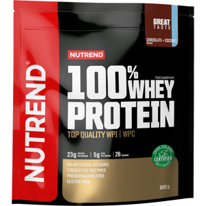 NUTREND 100% Whey Protein Čokoláda + kokos 800 g NUTREND 100% Whey Protein Čokoláda + kokos 800 g