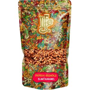 LIFELIKE Proteín granola slaný karamel 400 g LIFELIKE Proteín granola slaný karamel 400 g