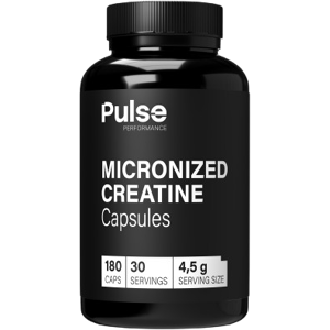PULSE PERFORMANCE Micronized Creatine 180 kapsúl PULSE PERFORMANCE Micronized Creatine 180 kapsúl