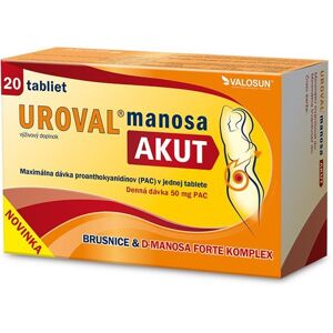 VALOSUN UROVAL manosa AKUT 20 tabliet VALOSUN UROVAL manosa AKUT 20 tabliet