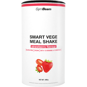 GYMBEAM Smart Vege Meal Shake jahoda 500 g GYMBEAM Smart Vege Meal Shake jahoda 500 g