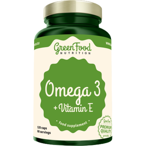 GREENFOOD NUTRITION Omega 3 120 kapsúl GREENFOOD NUTRITION Omega 3 120 kapsúl