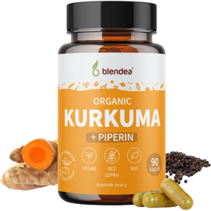 BLENDEA BIO Kurkuma+ Pipperin 90 kapsúl BLENDEA BIO Kurkuma+ Pipperin 90 kapsúl