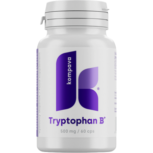 KOMPAVA Tryptofan B+ 500 mg 60 kapslí KOMPAVA Tryptofan B+ 500 mg 60 kapslí