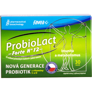 PROBIOLACT Forte N°12, 30 tvrdých kapsúl PROBIOLACT Forte N°12, 30 tvrdých kapsúl